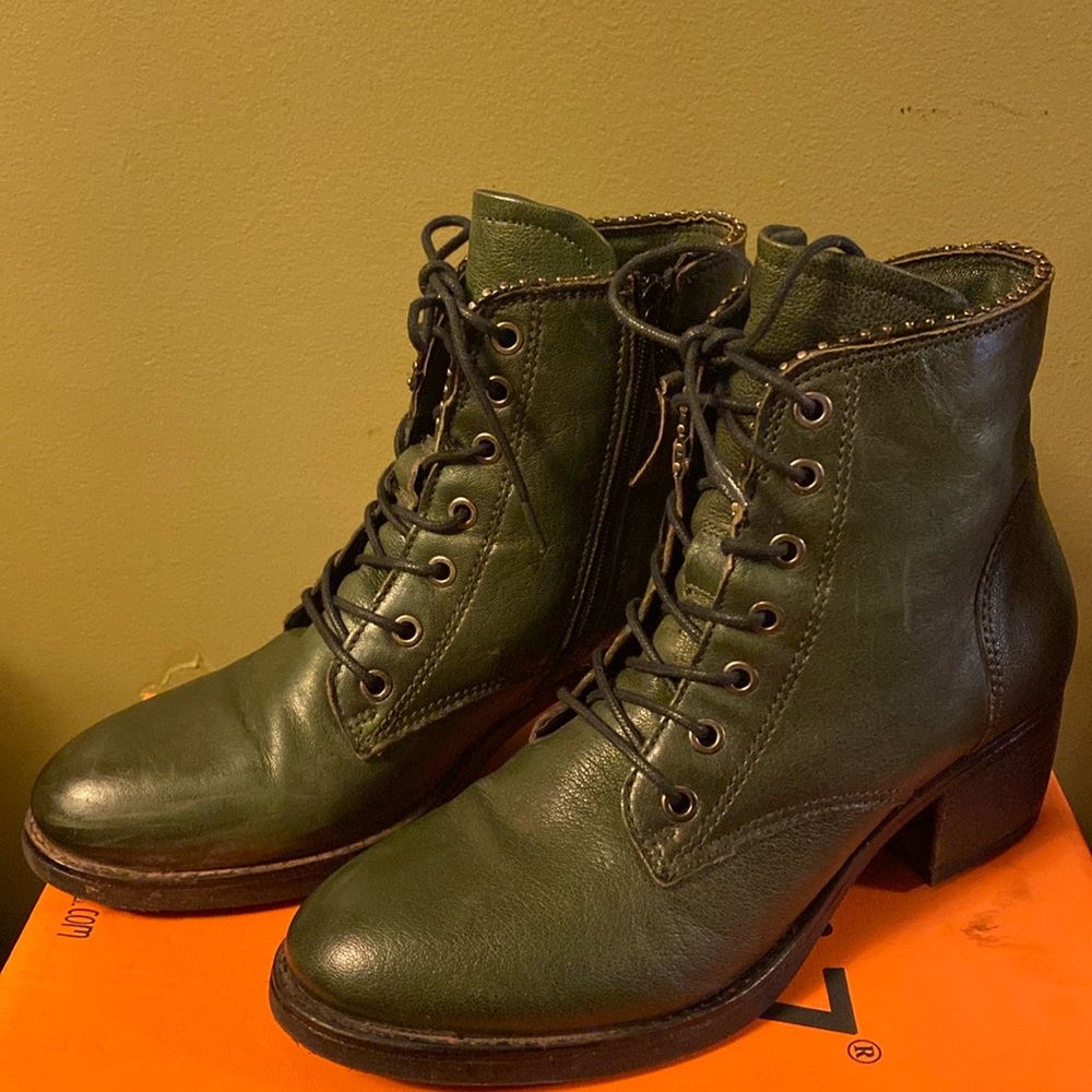 Miz Mooz Green Boots
